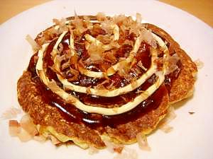 粉不要!長芋&豆腐でフワフワお好み焼き風☆ レシピ・作り方